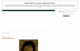 magnetic-ball-bracelets.blogspot.com