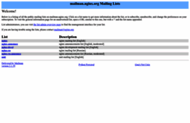 mailman.nginx.org