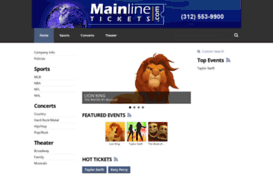 mainlinetickets.com