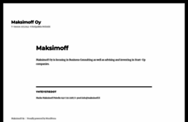 maksimoff.fi
