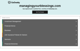 managingyourblessings.com