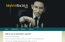 mannybackus.com