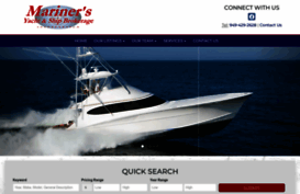 marinersyachtcharter.com