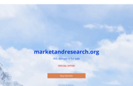 marketandresearch.org