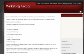 marketing-tactics.info