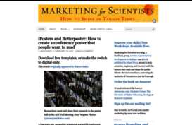 marketingforscientists.com