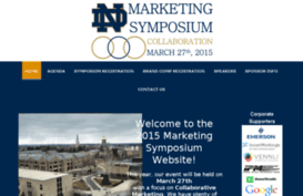 marketingsymposium.nd.edu