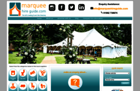 marqueehireguide.com