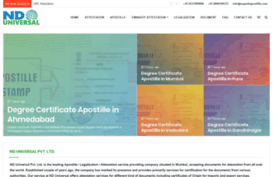 marriage-certificate-apostille.nduniversal.com