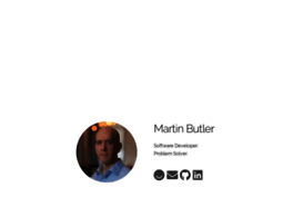 martinbutler.com