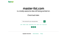 master-list.com