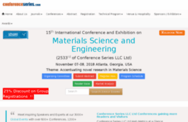materialsscience.conferenceseries.net