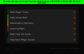 math-magic.com