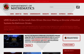 math.umd.edu
