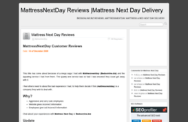 mattressnextday.info