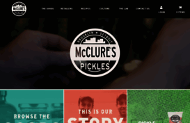 mcclurespickles.com