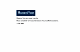 measuredvoice.com