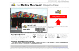 mellowmushroom.couponrocker.com