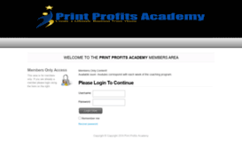 members.printprofitsacademy.com