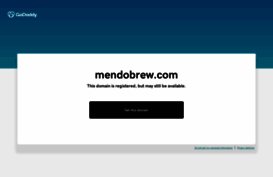 mendobrew.com