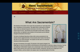 mercysacramentals.org