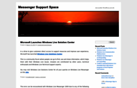 messengersupportspace.wordpress.com