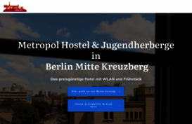 metropolhostel-berlin.com