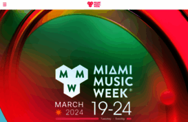 miamimusicweek.com