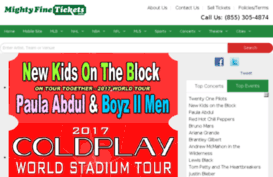 mightyfinetickets.com
