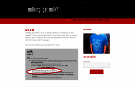 milkinggotmilk.com