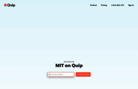 mit.quip.com