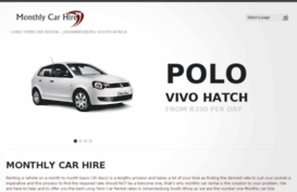 monthlycarhire.co.za