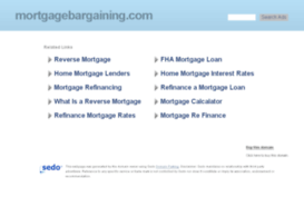 mortgagebargaining.com