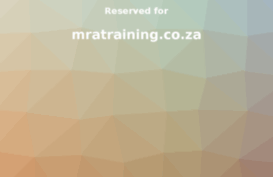 mratraining.co.za
