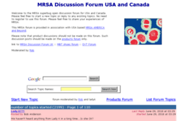 mrsa-forum-usa.com