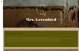 mrsgreenbird.com