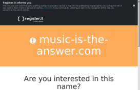 music-is-the-answer.com