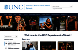 music.unc.edu