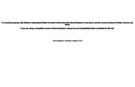 my.childrens-specialized.org