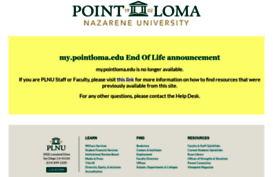 my.pointloma.edu