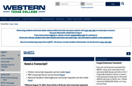my.wtc.edu