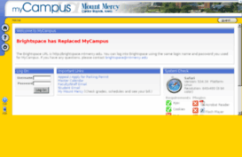 mycampus.mtmercy.edu