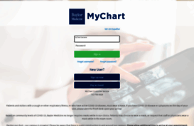 mychart.baylorclinic.com