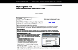 myhaccpplan.com