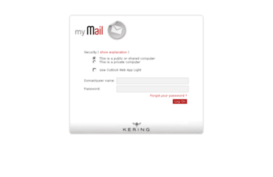 mymail.kering.net