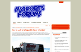 mysportsforums.net