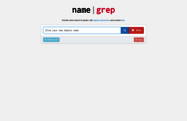 namegrep.com