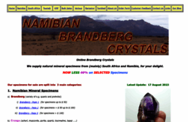 namibianbrandbergcrystals.com