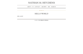 nathanhitchens.com