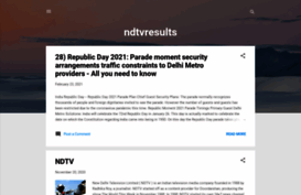 ndtvresults.blogspot.in